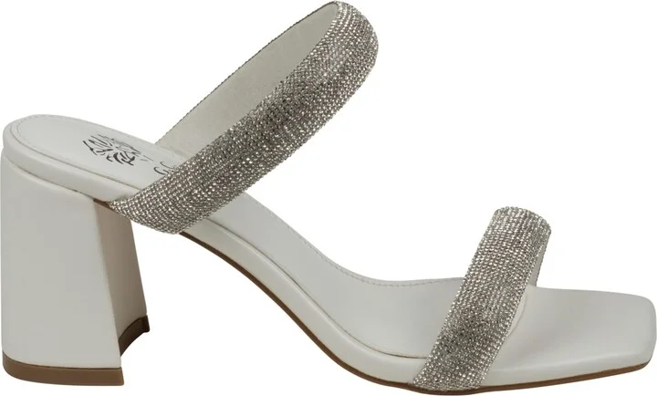 Gc Shoes Women's Luella Embellished Double Band Heeled Sandals - Image 2