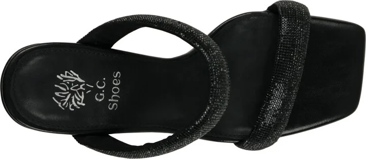 Gc Shoes Women's Luella Embellished Double Band Heeled Sandals - Image 8