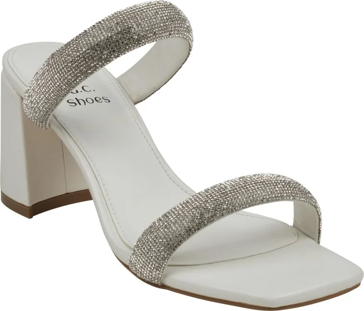 Gc Shoes Women's Luella Embellished Double Band Heeled Sandals