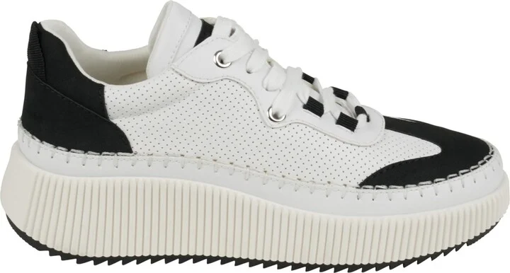 Gc Shoes Women's Madrid Lace Up Sneakers - Beige, White - Image 6