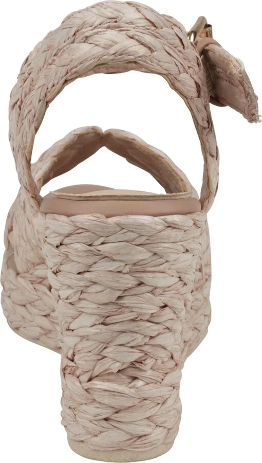 Gc Shoes Women's Maya Raffia Platform Wedge Sandals - Image 3
