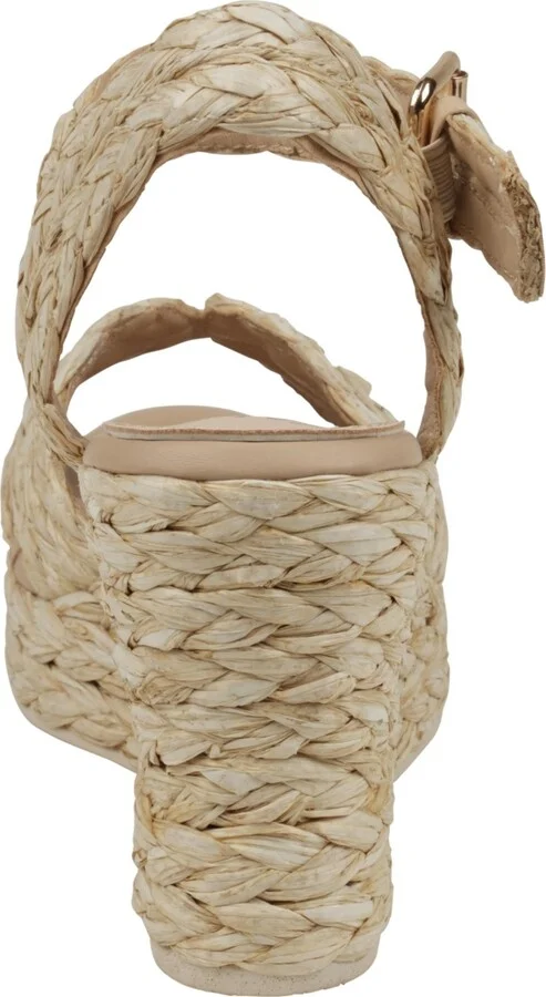 Gc Shoes Women's Maya Raffia Platform Wedge Sandals - Image 11
