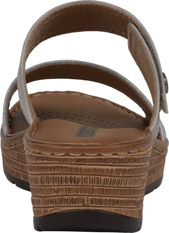 Gc Shoes Women's Meli Slip-On Wedge Sandals - Image 3