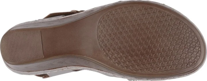 Gc Shoes Women's Monaco Crisscross Wedge Sandals - Image 9