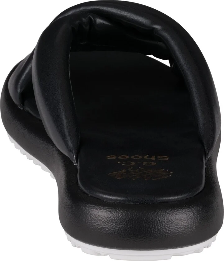 Gc Shoes Women's Nalani Crisscross Slide Flat Sandals - Image 3