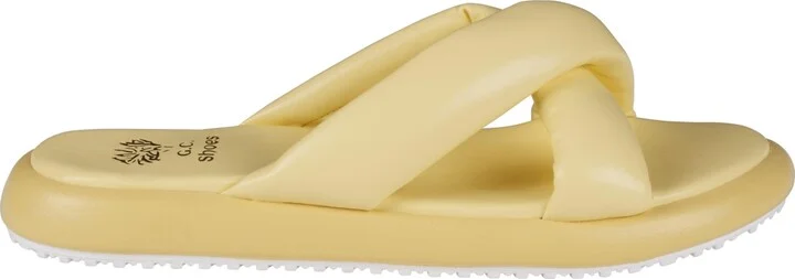 Gc Shoes Women's Nalani Crisscross Slide Flat Sandals - Image 6