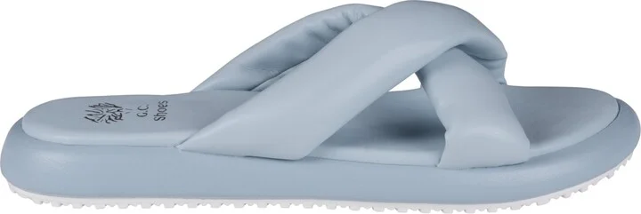 Gc Shoes Women's Nalani Crisscross Slide Flat Sandals - Image 10