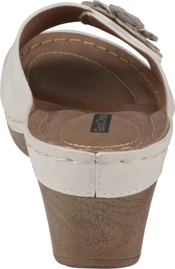 Gc Shoes Women's Naples Flower Wedge Sandals - Image 3