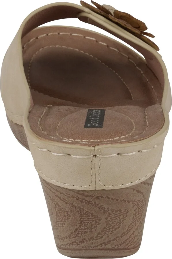 Gc Shoes Women's Naples Flower Wedge Sandals - Image 11