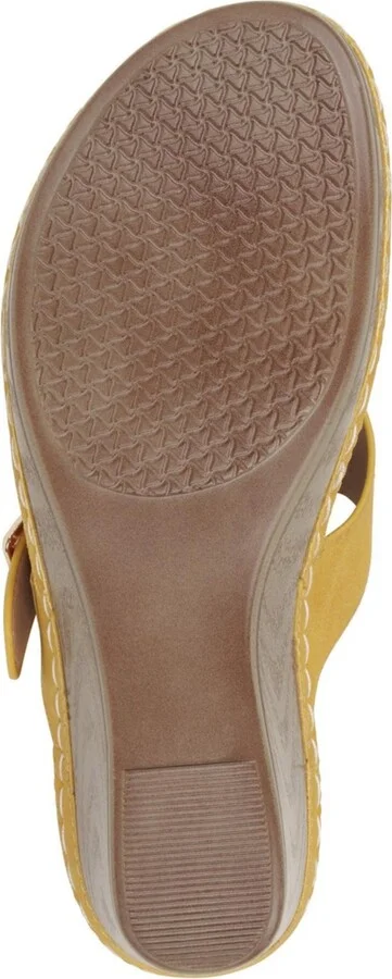 Gc Shoes Women's Narbonne Flower Wedge Sandals - Image 5