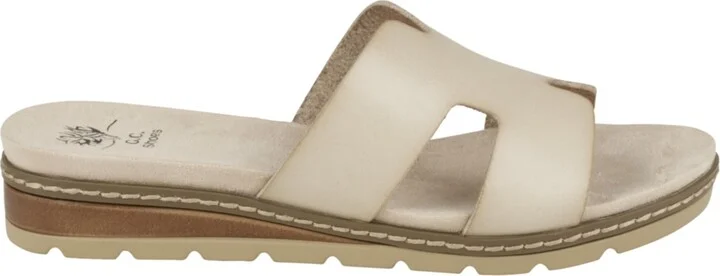 Gc Shoes Women's Nellie Cut Out Slide Flat Sandals - Image 2