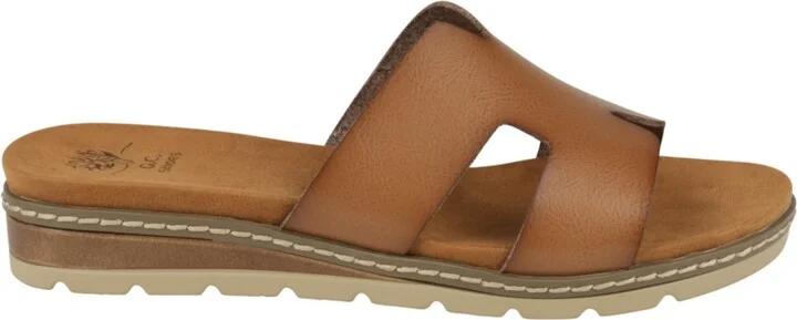 Gc Shoes Women's Nellie Cut Out Slide Flat Sandals - Image 10