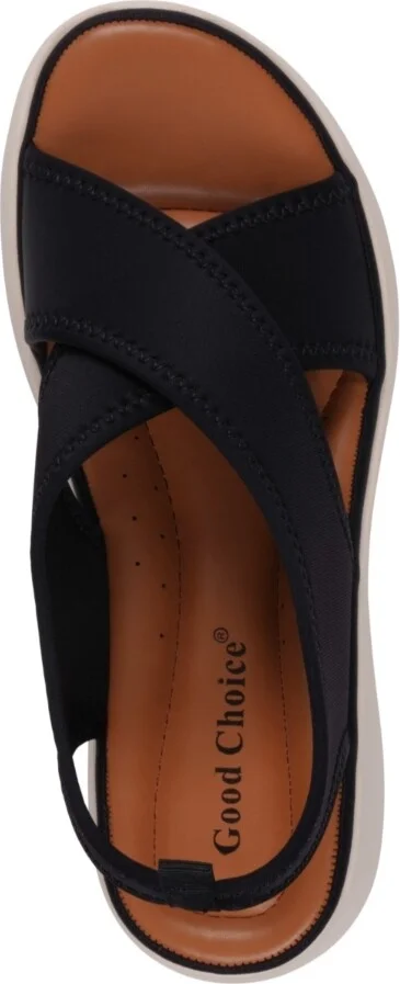Gc Shoes Women's Nixie Stretch Lycra Wedge Sandals - Image 4