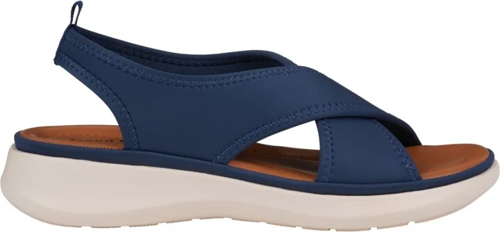 Gc Shoes Women's Nixie Stretch Lycra Wedge Sandals - Image 6
