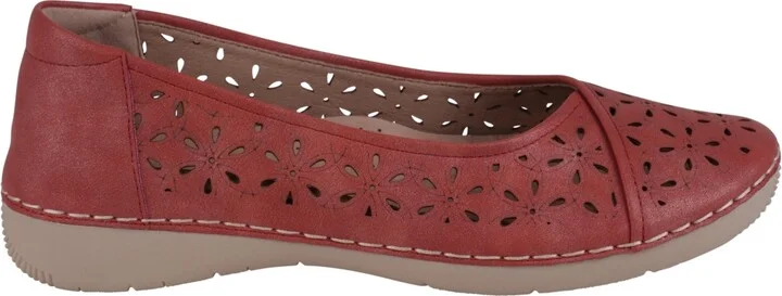 Gc Shoes Women's Nysha Round Toe Laser Cut Flats - Image 6