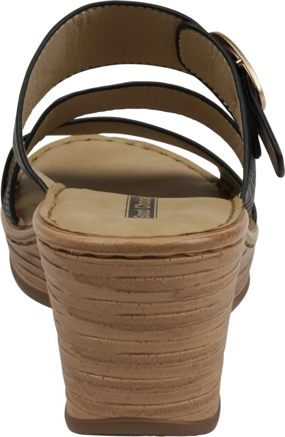 Gc Shoes Women's Odalis Buckle Comfort Wedge Sandals - Image 7