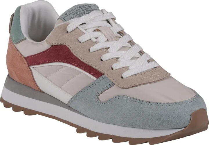 Gc Shoes Women's Samba Lace Up Retro Jogger Sneakers
