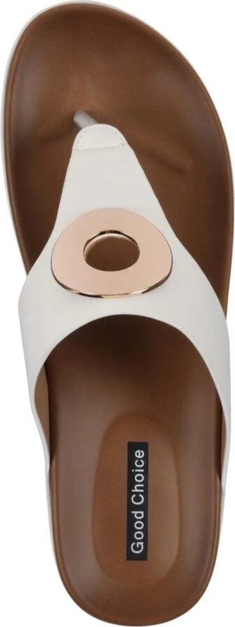 Gc Shoes Women's Seli Thong Wedge Sandals - Image 4