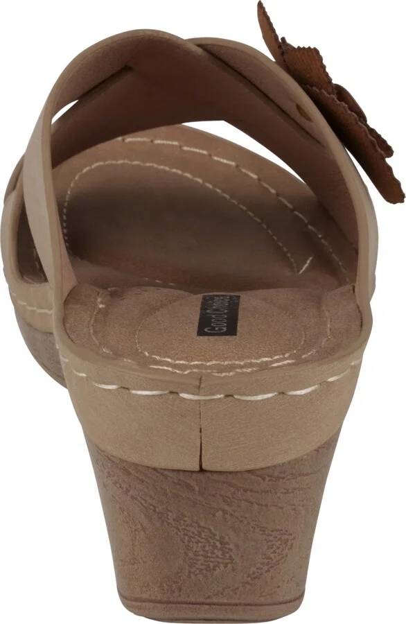 Gc Shoes Women's Selly Flower Wedge Sandals - Image 3
