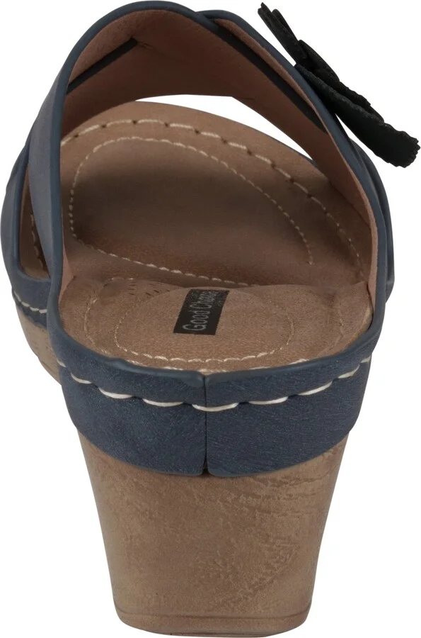 Gc Shoes Women's Selly Flower Wedge Sandals - Image 7
