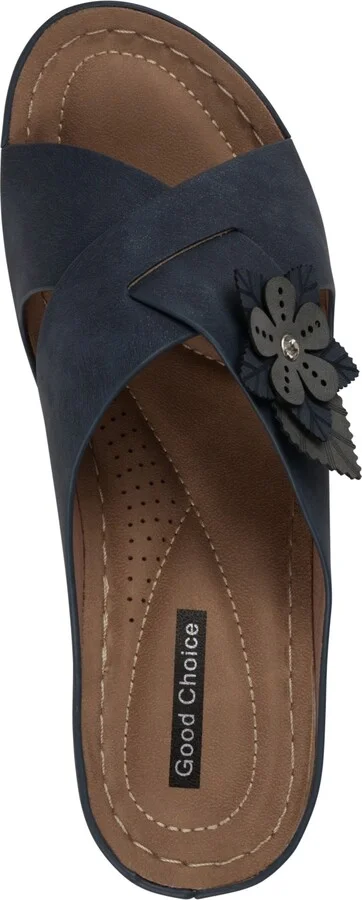 Gc Shoes Women's Selly Flower Wedge Sandals - Image 8