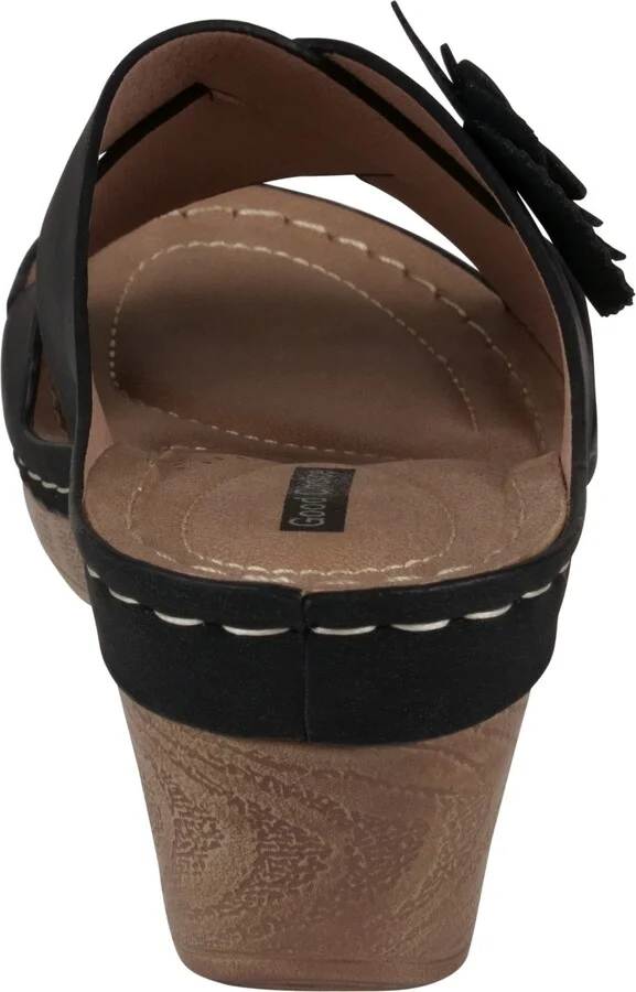 Gc Shoes Women's Selly Flower Wedge Sandals - Image 11