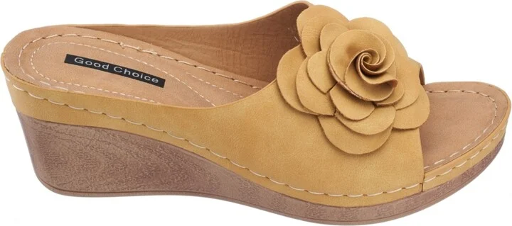 Gc Shoes Women's Tokyo Floral Wedge Sandals - Image 2