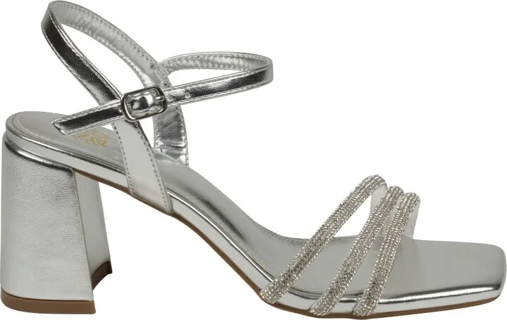 Gc Shoes Women's Tyra Embellished Block Heel Dress Sandals - Image 6