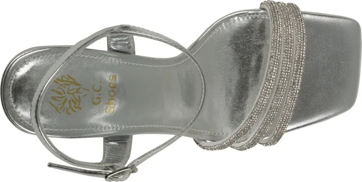 Gc Shoes Women's Tyra Embellished Block Heel Dress Sandals - Image 8