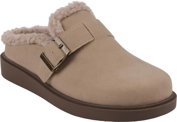 Gc Shoes Women's Vallery Cozy Shearling Slip On Mules