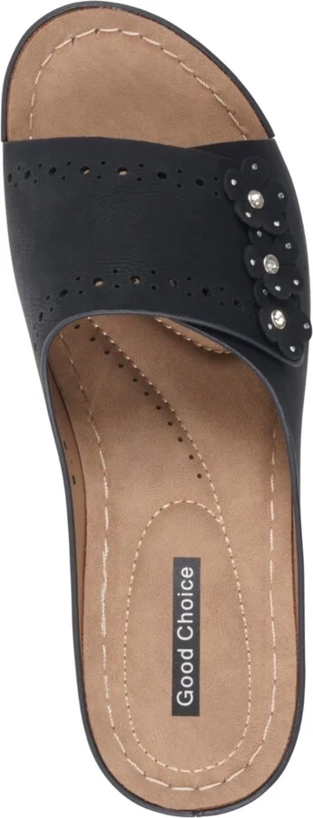 Gc Shoes Women's Vega Floral Wedge Sandals - Image 4