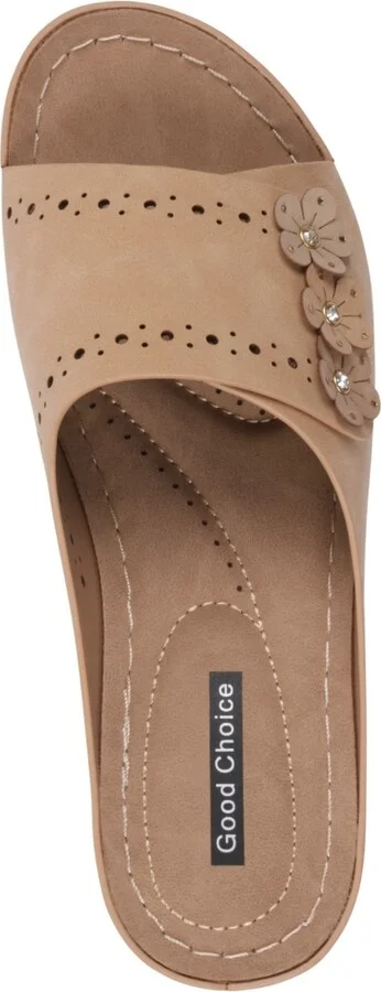 Gc Shoes Women's Vega Floral Wedge Sandals - Image 8