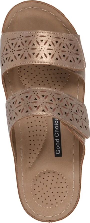 Gc Shoes Women's Verna Adjustable Double Strap Footbed Sandals - Image 8