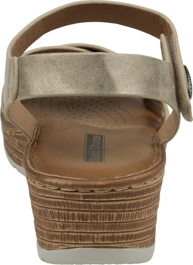 Gc Shoes Women's Vienna Crisscross Wedge Sandals - Image 2