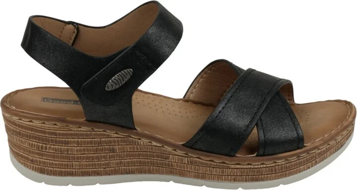 Gc Shoes Women's Vienna Crisscross Wedge Sandals - Image 6