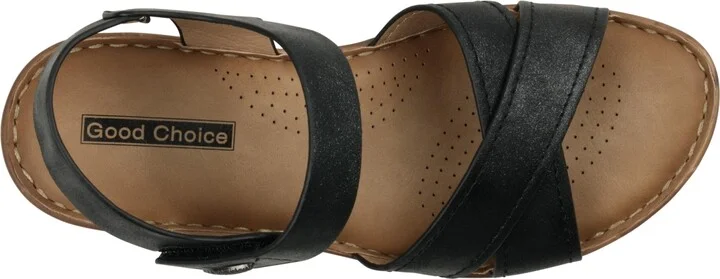 Gc Shoes Women's Vienna Crisscross Wedge Sandals - Image 8