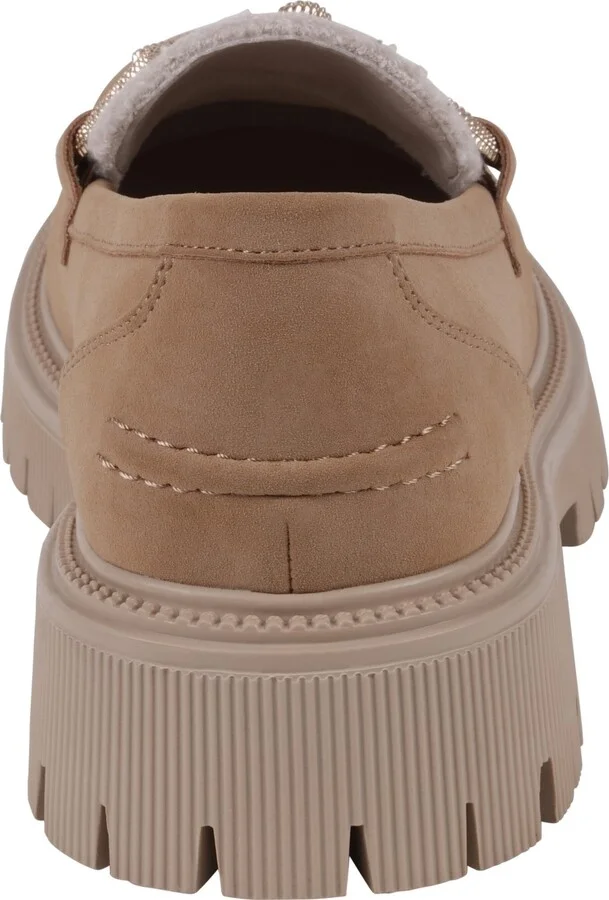 Gc Shoes Women's Vince Shearling Lug Sole Loafers - Image 3
