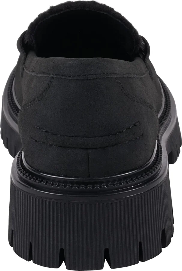 Gc Shoes Women's Vince Shearling Lug Sole Loafers - Image 7