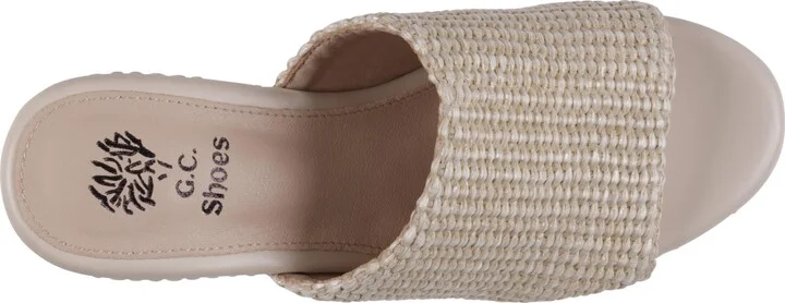 Gc Shoes Women's Vivica Espadrille Slide Wedge Sandals - Image 8