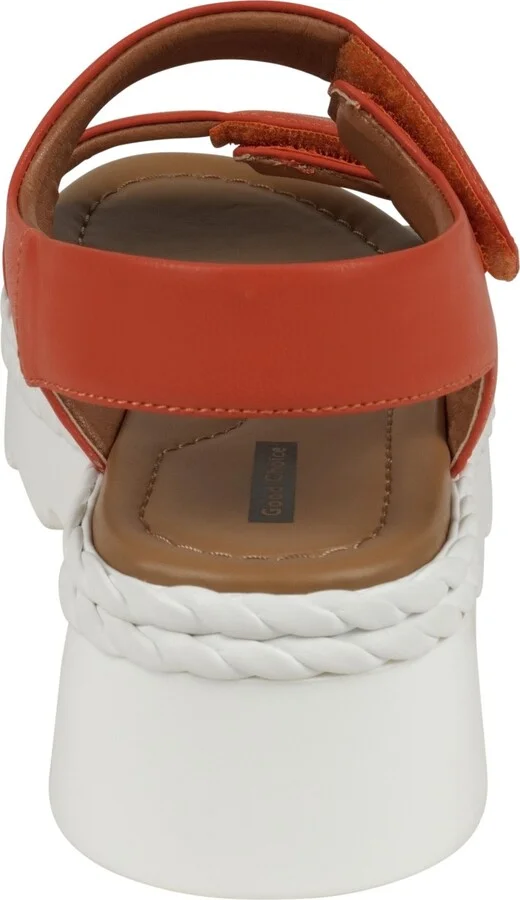 Gc Shoes Women's Voss Double Band Adjustable Strap Platform Sandals - Image 3