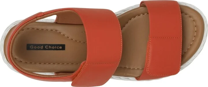 Gc Shoes Women's Voss Double Band Adjustable Strap Platform Sandals - Image 4