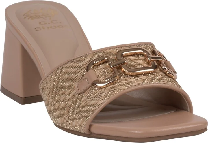 Gc Shoes Women's Wanda Block Heel Dress Sandals