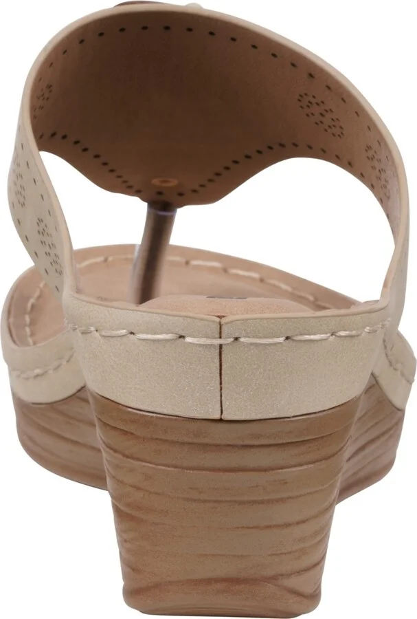 Gc Shoes Women's Willa Floral Wedge Sandals - Image 3