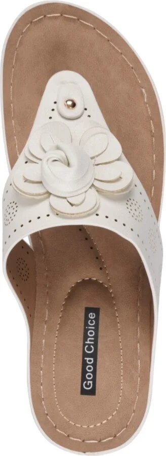 Gc Shoes Women's Willa Floral Wedge Sandals - Image 8