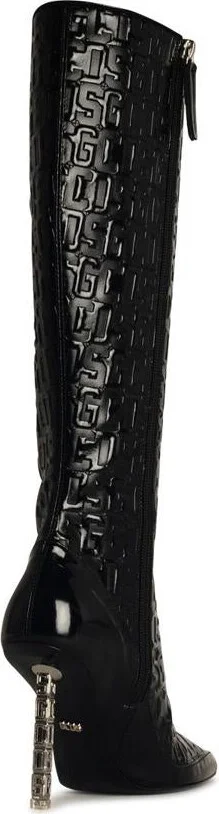 Gcds Black Patent Leather Boots - Image 3