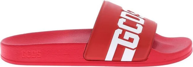 GCDS Logo Strap Slides