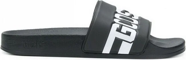 GCDS Logo Strap Slides