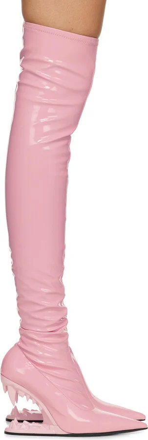GCDS Pink Morso Boots