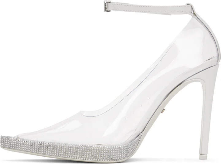 GCDS Transparent Transpallic Rider Heels - Image 3