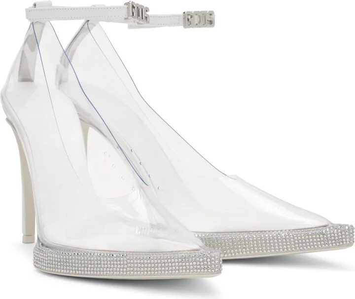 GCDS Transparent Transpallic Rider Heels - Image 4